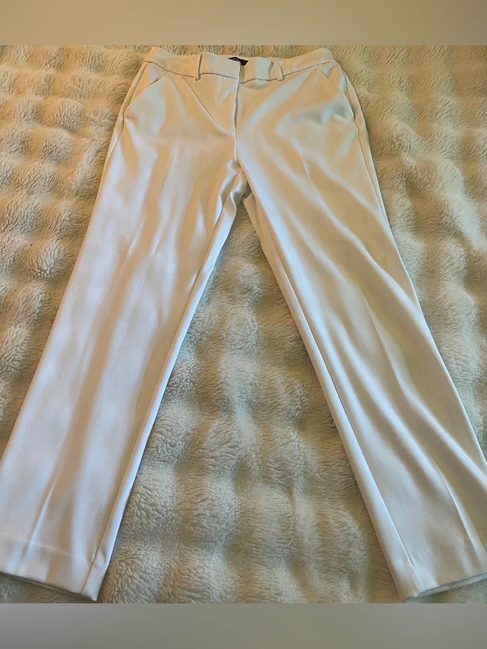 NBW Simply Vera Vera Wang White Women’s Dress Pants